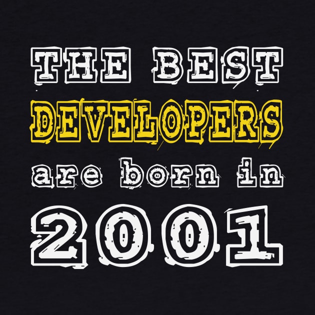 The Best Developers Are Born In 2001 by cualumpane